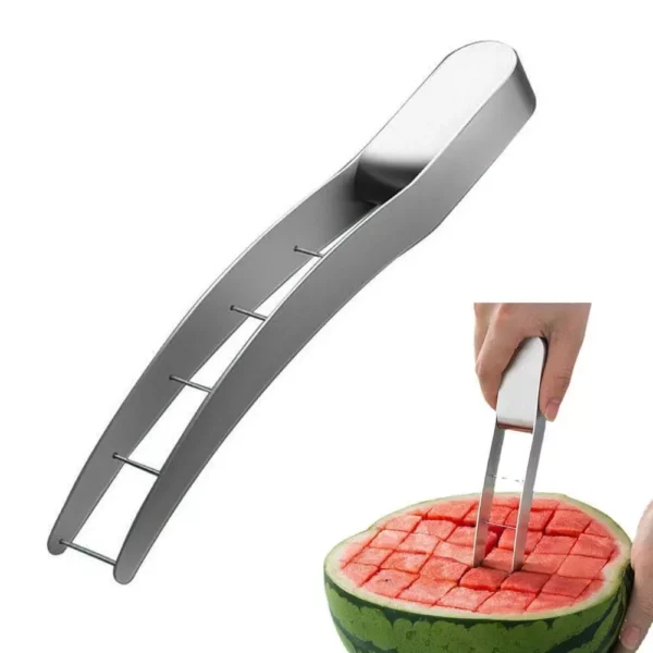 Stainless Steel Watermelon Slicer Cutter Fruit Tools Kitchen Accessories