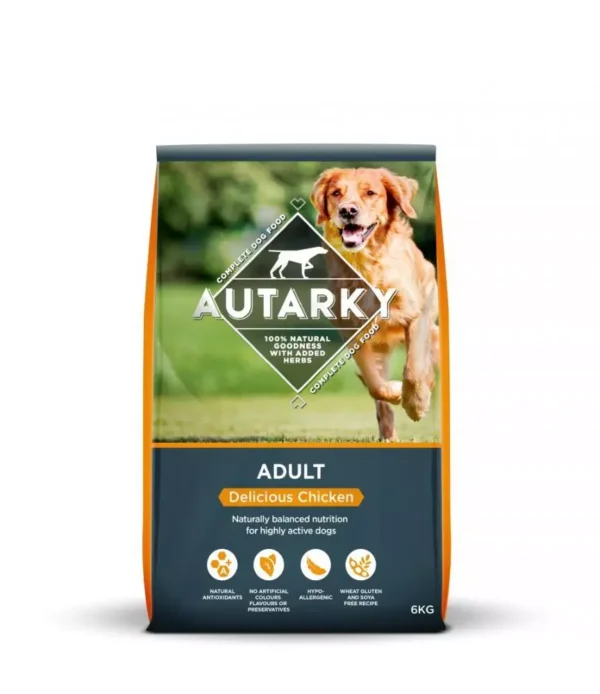 Autarky Adult Delicious Chicken Dry Dog Food - 12kg