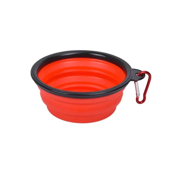 Silicone Collapsible Dog Cat Pet Bowls Food Water Dish Feeding Portable Travel