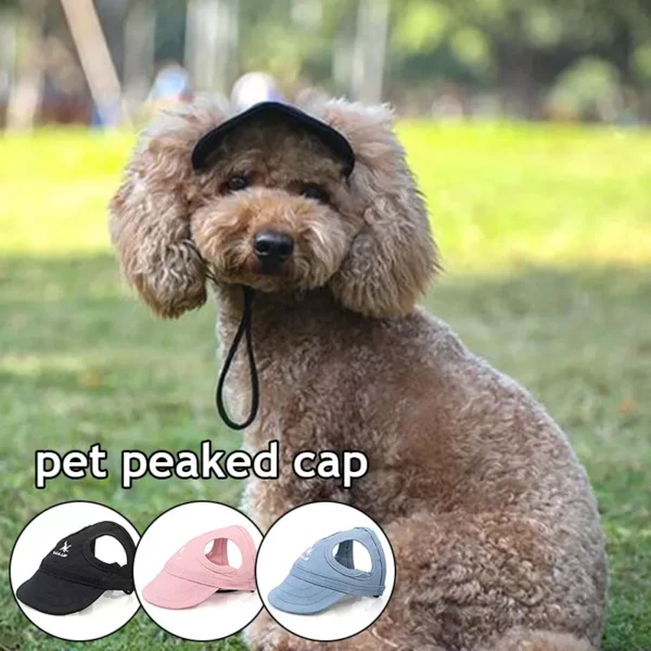 Pet Dog Hat Baseball Cap Windproof Travel Sports Sun Hats for Puppy Dogs - Image 2