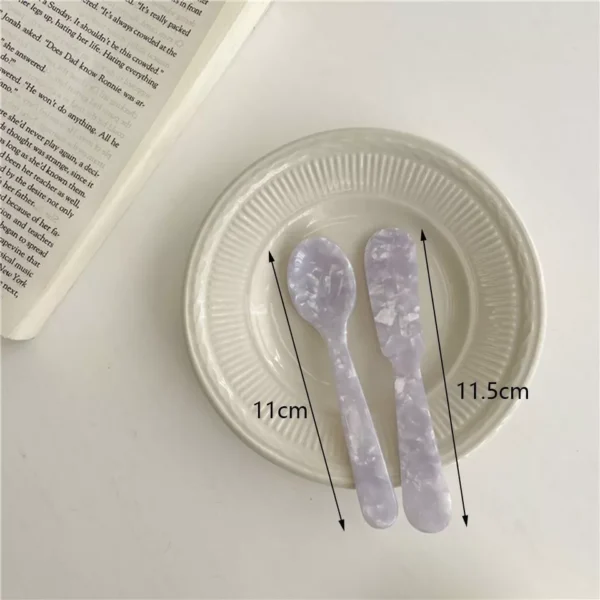 Dinnerware Kitchen Accessories Dessert Spoon Dinner Spoon Service Cutlery - Image 2